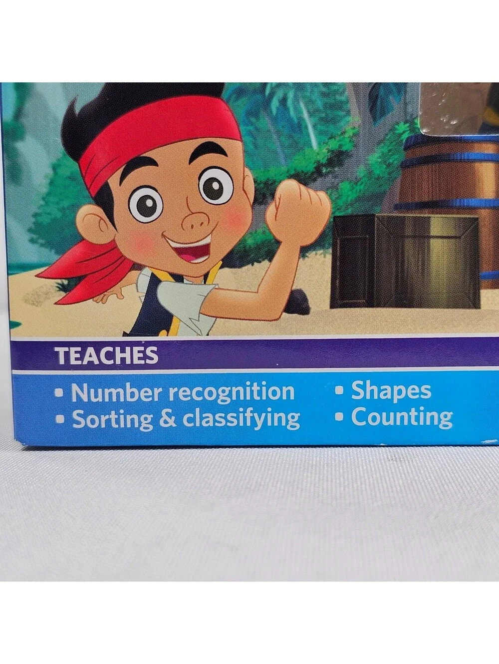 LeapFrog Explorer Disney Jake and the Never Land Pirates Mathematics Game New